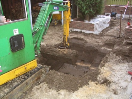 Wateropslagtank plaatsen