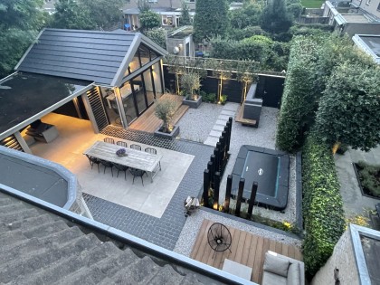 Tuinaanleg Huizen - het Gooi. Tuinontwerp en aanleg Almere Buitenleven (19)