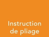 Vouwinstructie French