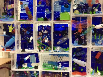 De Afvaljuf - Plastic Soep, expositie