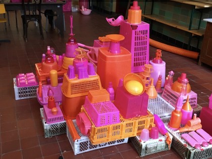 Carolien Adriaansche Floating Cities opbouw atelier