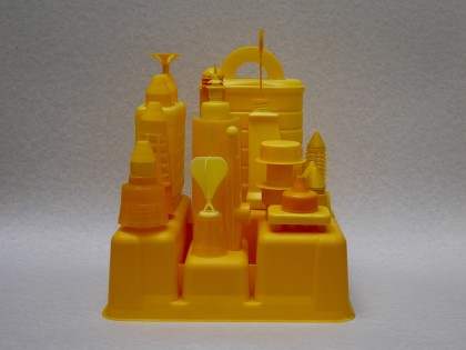 Carolien Adriaansche Mini Metropolis geel