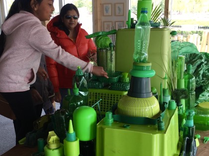 Carolien Adriaansche - Afvaljuf Recycle workshop green