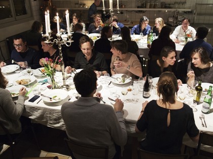 Sfeerimpressie private dining bij Kookstudio 54 Amsterdam