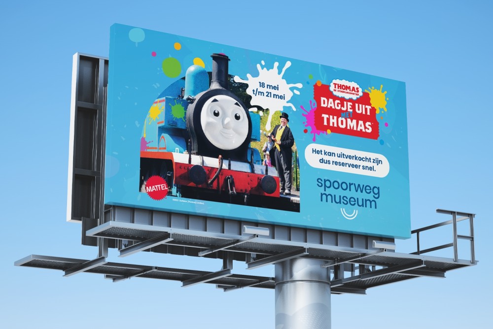 Billboard Dagje uit met Thomas