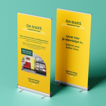 on traxs 2023 roll-up banners