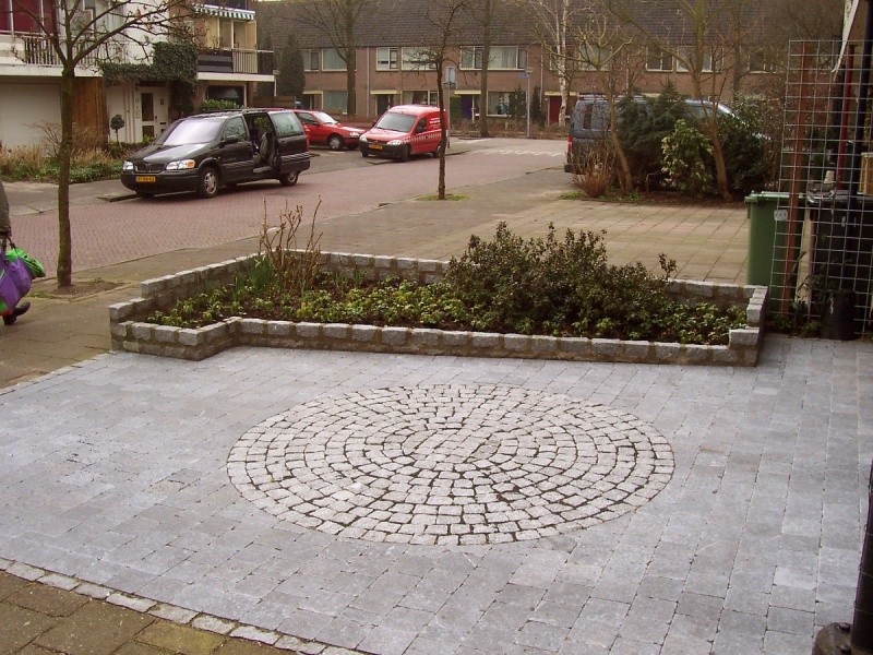 Bestrating bij Logger te Huizen