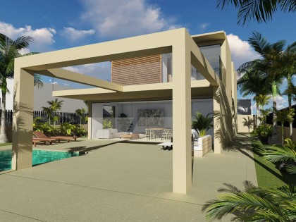 Luxury villa in Palm - Mar