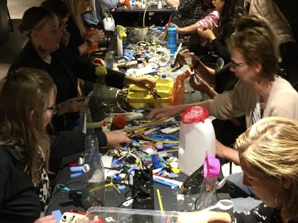 De Afvaljuf - Amsterdam Arena - recycle workshops 2