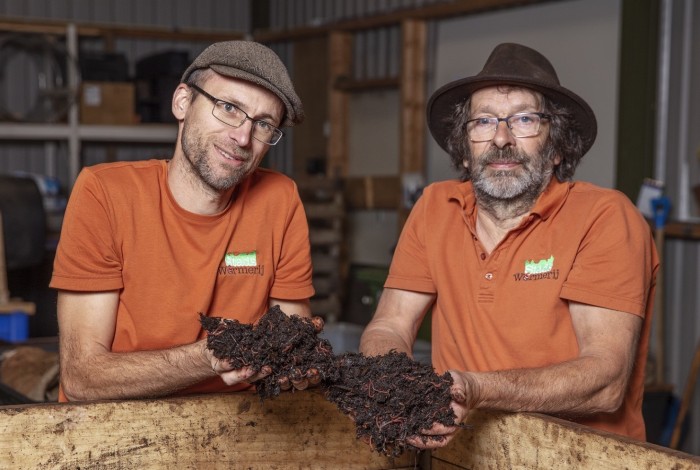 Edgar van Groningen en Kees Huijbregts