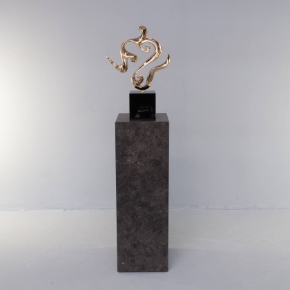 09150223OO-jan willem krijger-flow-bronze-sculpture-vintage-retro-design-barbmama-bbm design-atelier bbm-1