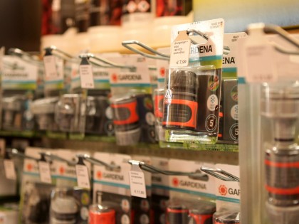 Tuinberegening bij de Blaricumsche IJzerhandel, Van den Bergh