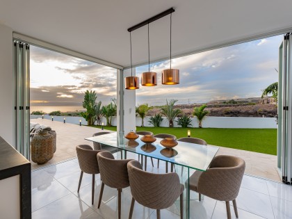 atardecer mesa comedor