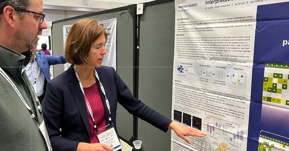 Poster & oral presentation at the AACRNCIEORTC International
