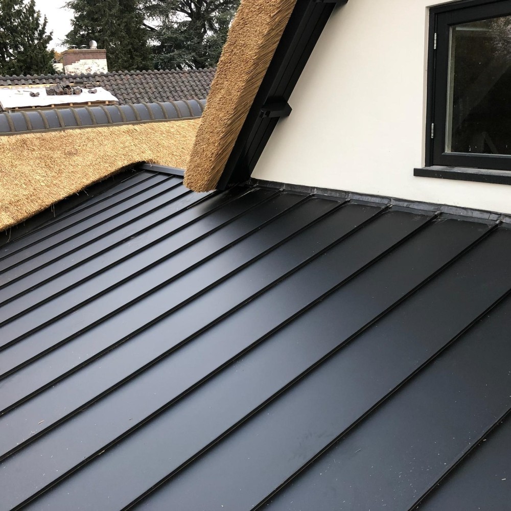 Aluminium felsdak in Laren