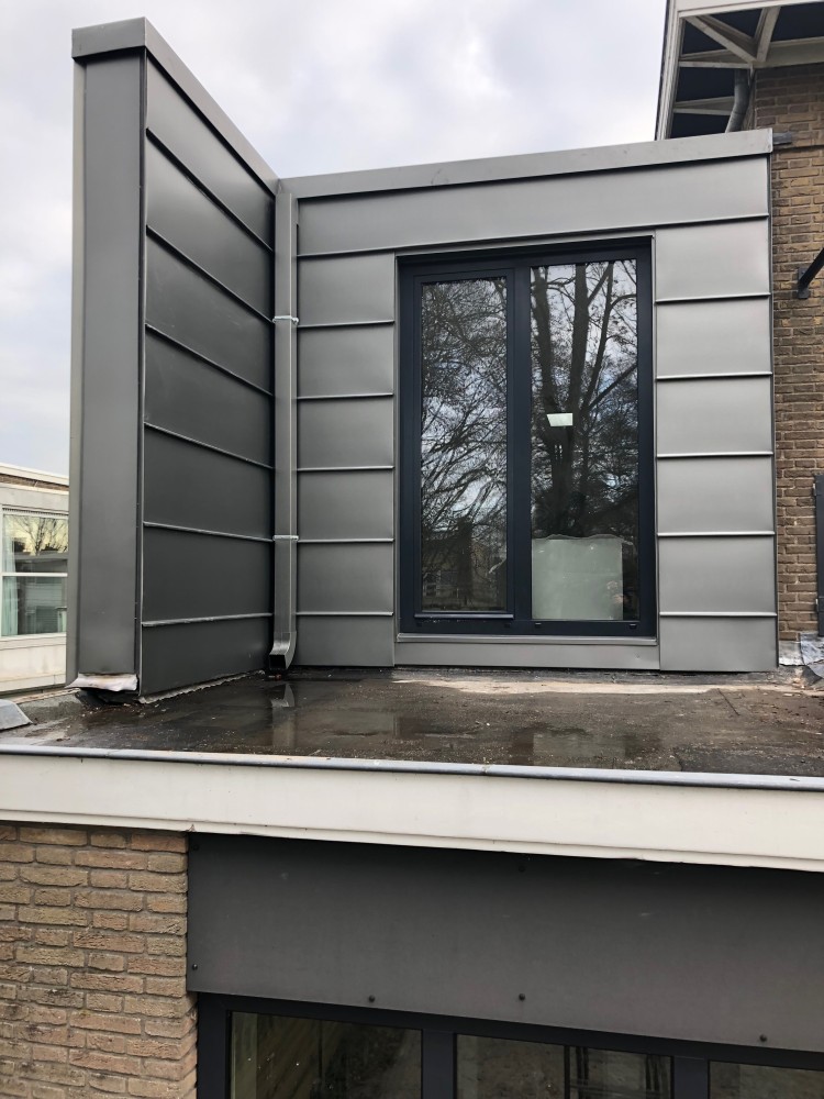 Zinken gevel in Amsterdam