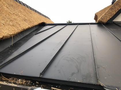 Aluminium felsdak in Laren