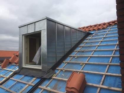 Dakkapel bekleden met materialen zoals Zink, Koper of Aluminium