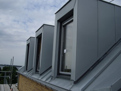 Dakkapel bekleden met materialen zoals Zink, Koper of Aluminium