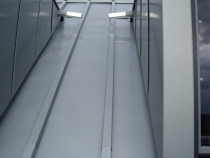 Zinken daken voor De Oude Haven in Huizen