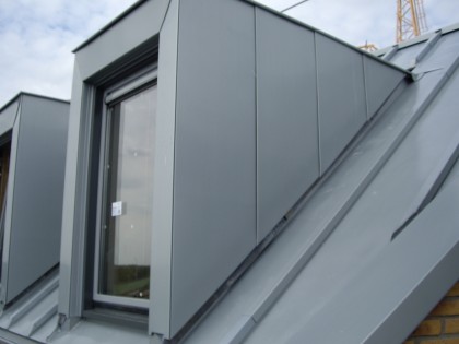 Dakkapel bekleden met materialen zoals Zink, Koper of Aluminium