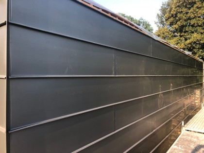 Zinken gevel in Amsterdam