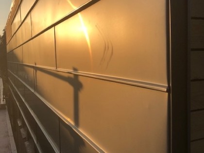 Zinken gevel in Amsterdam