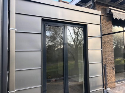 Zinken gevel in Amsterdam