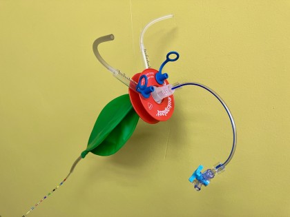 Gemaakt van afval van het Sophia Kinderziekenhuis