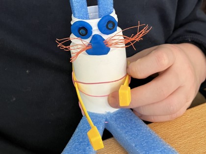 Workshop with waste (from Sophia Children's Hospital)