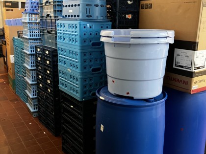 Blauwe Stad klaar voor transport