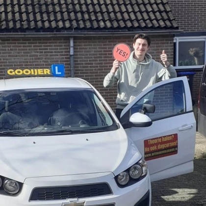 geslaagd rijbewijs