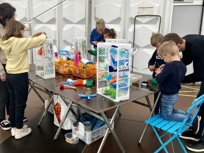 De Afvaljuf - Vlaamse Waterweg - Plastic Soep - Workshop en kunstwerk