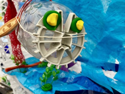 De Afvaljuf - Vlaamse Waterweg - Plastic Soep - Workshop en kunstwerk
