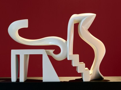 Modern Art Sculpture  Modern Sphynx 1A