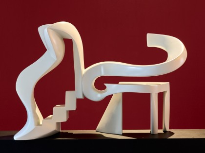 Modern Art Sculpture  Modern Sphynx 1B (2)
