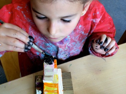 De Afvaljuf - Ik houd van hout - workshop kleuters