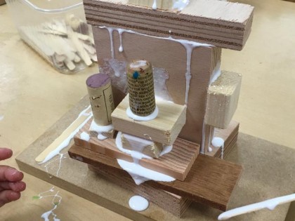 De Afvaljuf - Ik houd van hout - workshop kleuters