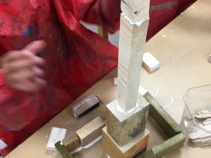 De Afvaljuf - Ik houd van hout - workshop kleuters
