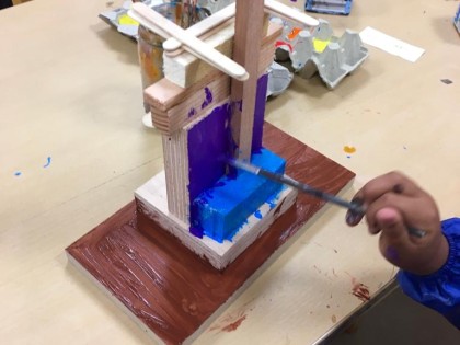 De Afvaljuf - Ik houd van hout - workshop kleuters