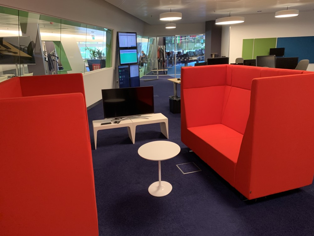 Lounge banken te Hilversum