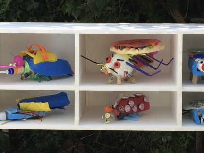 refurBUGS Kunstwerk gemaakt door mederwerkers van CTouch