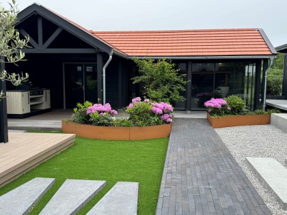 Cortenstaal showroom