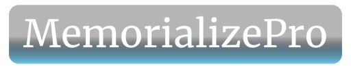 Logo MemorializePro, home