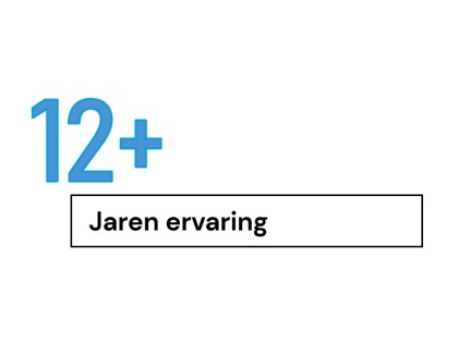 12+ jaren ervaring