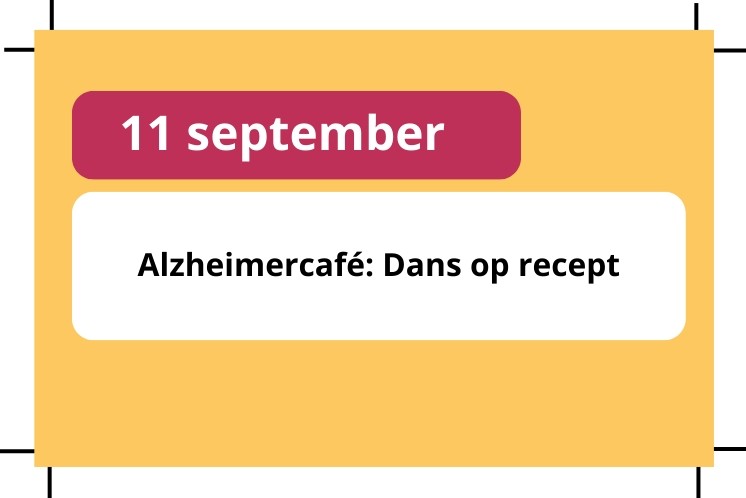 11 september alzheimercafé dans op recept