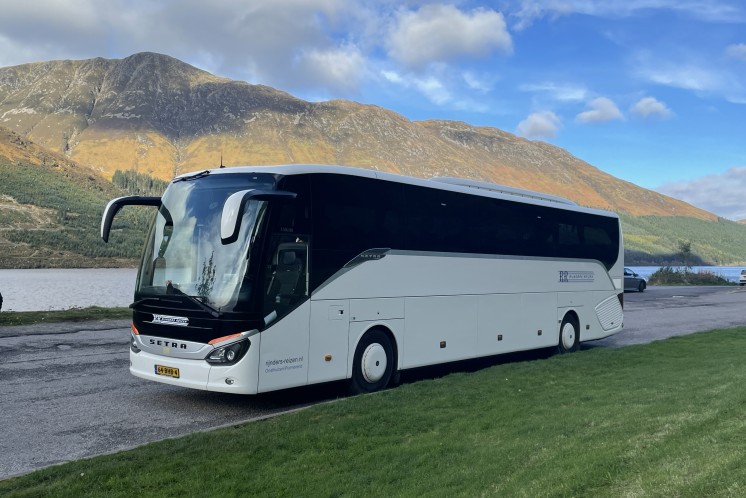 52 persoons bus in Schotland
