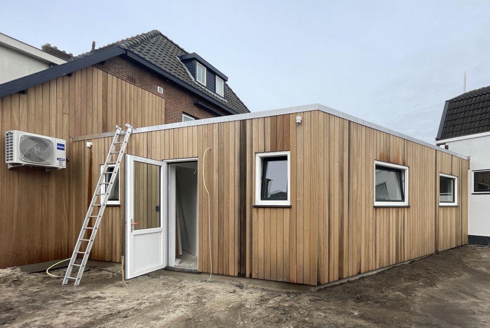 Verduurzaming/nieuwbouw kantoorruimte in Huizen