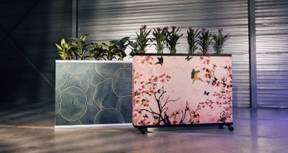 Akoestische plantenbakken