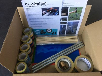 De Afvaljuf - Recycle Raket Pret Pakket
